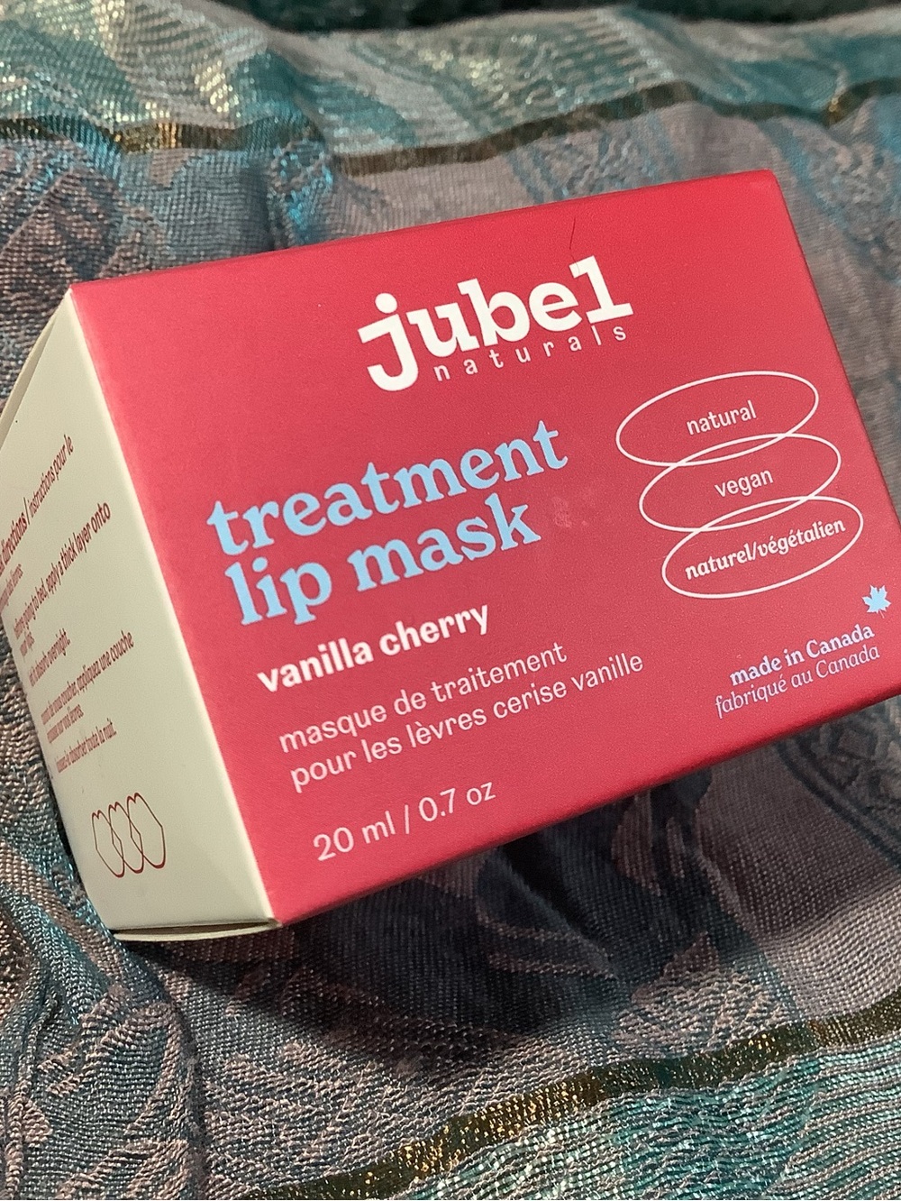 Jubel Naturals Treatment Lip Mask - Pink (Vanilla Cherry)